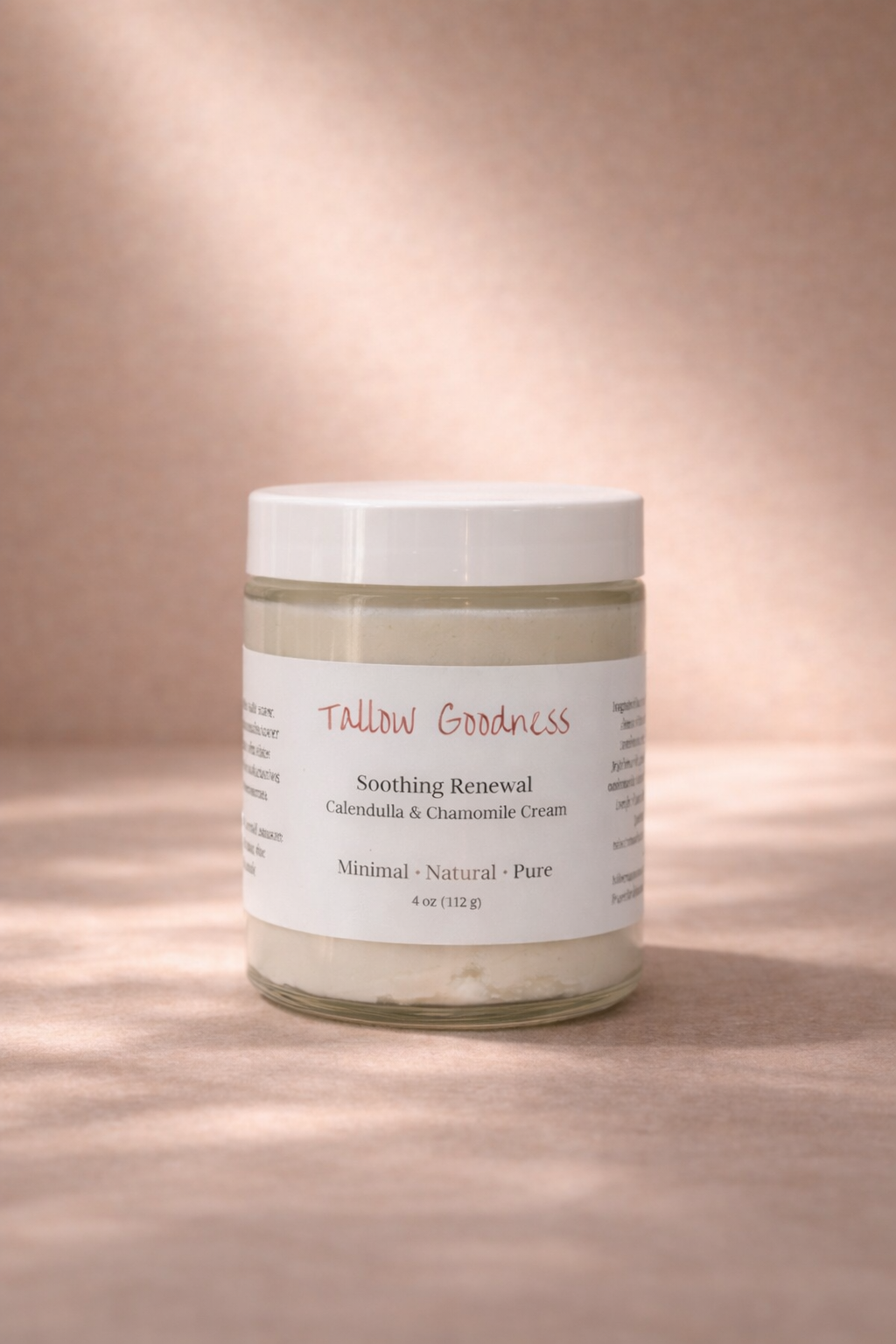 Soothing Renewal Tallow Lotion (Calendula & Chamomile)