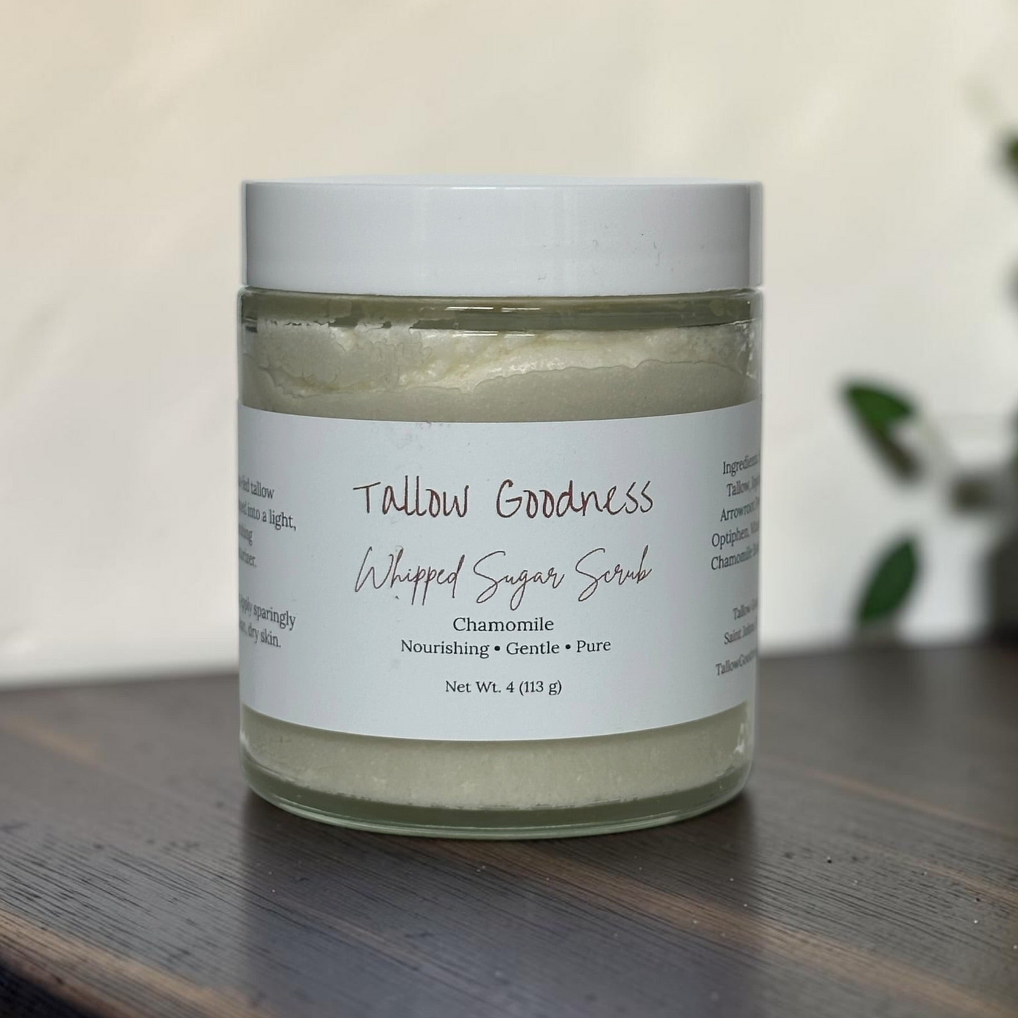 Sugar & Tallow Sugar Scrub