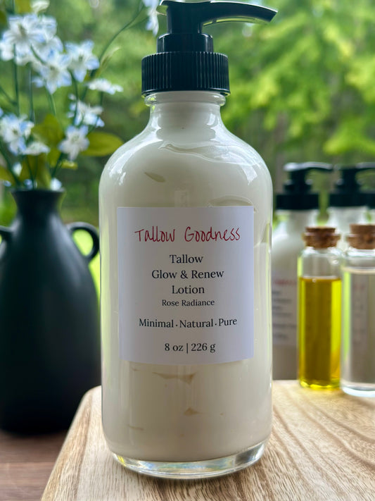 Tallow & Jojoba Lotion with D-Ribose