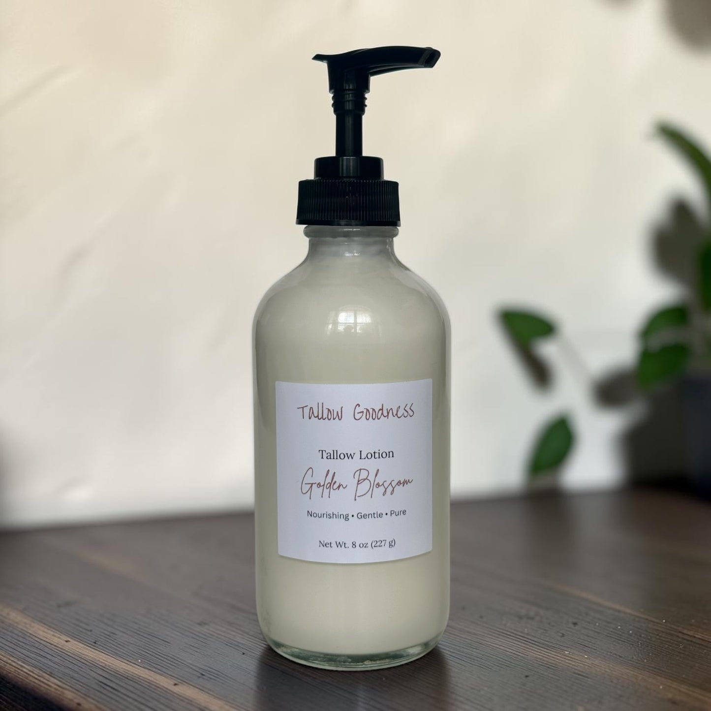 Grass-Fed Tallow Lotion – Lightweight Tallow Moisturizer – Natural Body Lotion for Sensitive Skin