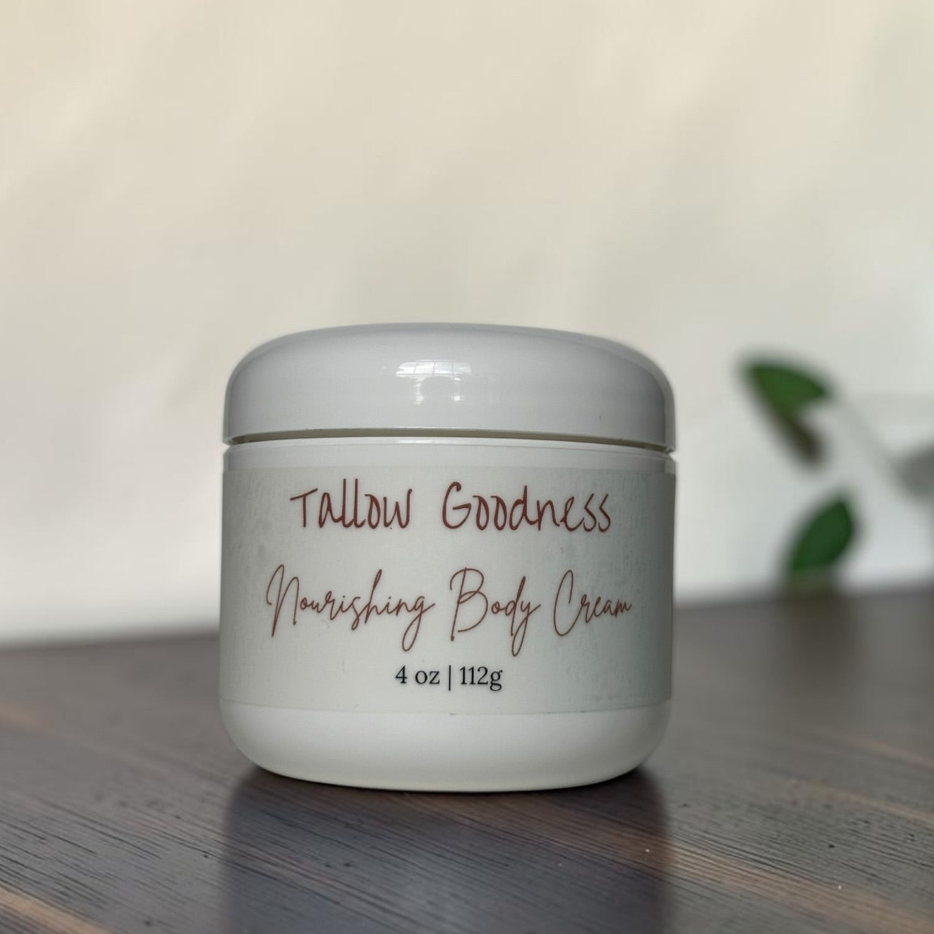Nourishing Body Cream (Unscented, 4 oz)