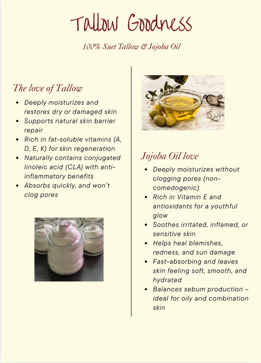 Whipped Tallow Moisturizer - Lavender